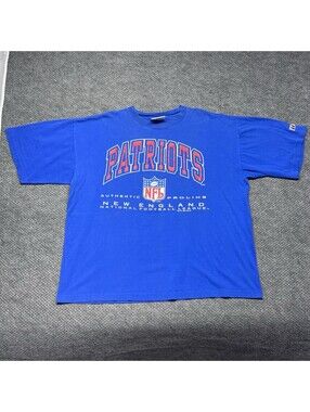Vintage 1994 Logo Athletic New England Patriots Football T-Shirt XL RARE MENS